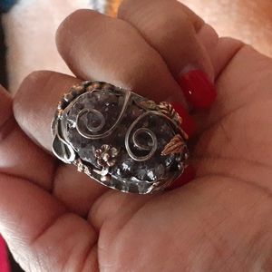 .925 Silver Ottoman Bronze Ring